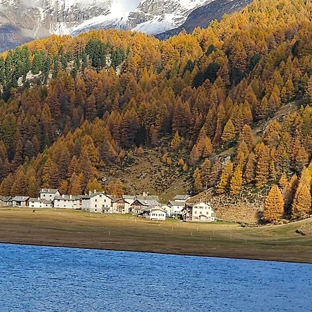 Hotel Ristorante Lagrev Maloja Kültér fotó