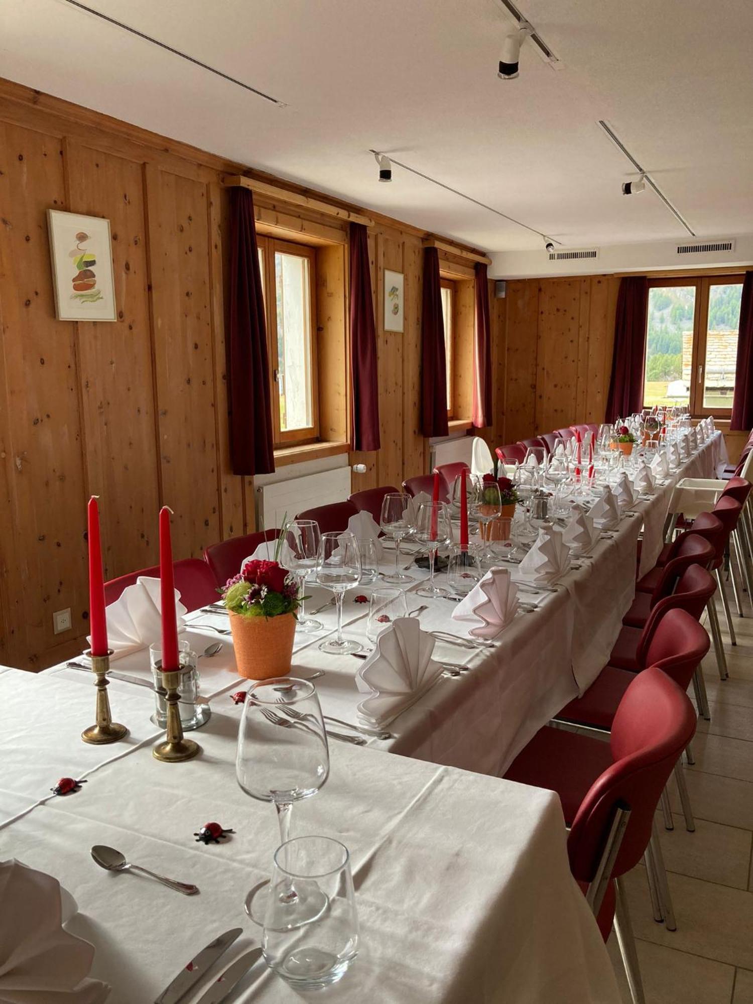 Hotel Ristorante Lagrev Maloja Kültér fotó